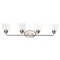 Maxim Lighting Acadia 4-Light 35" Wide Satin Nickel Vanity Light 12264CDSN - alternate 1